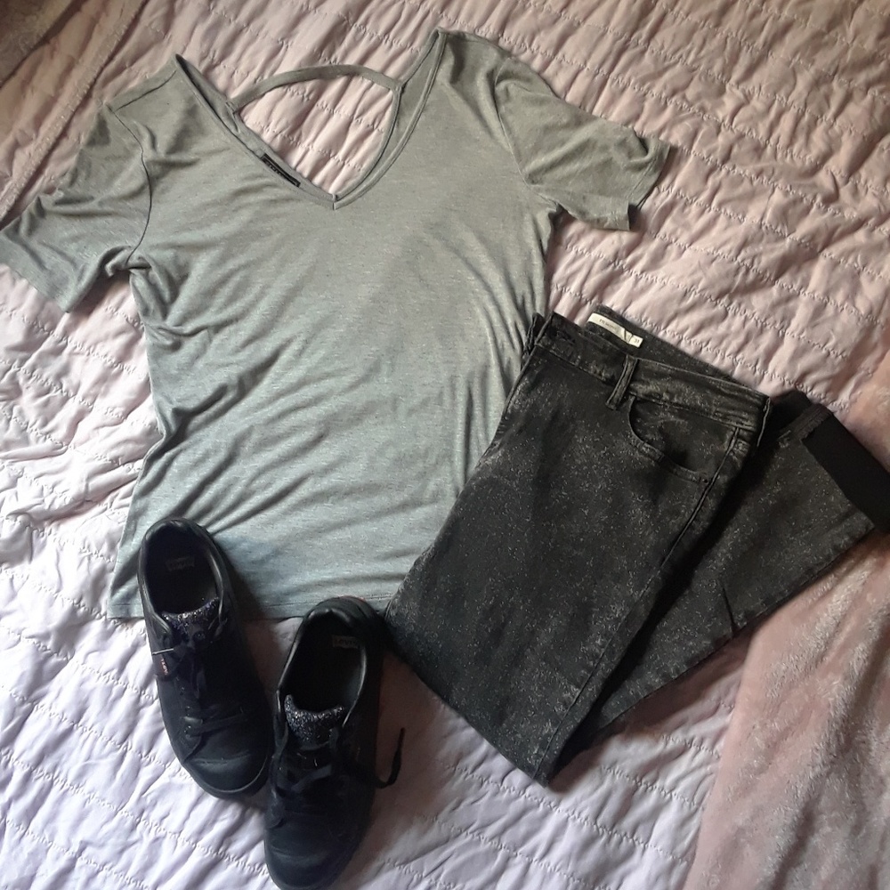 Grey blouse